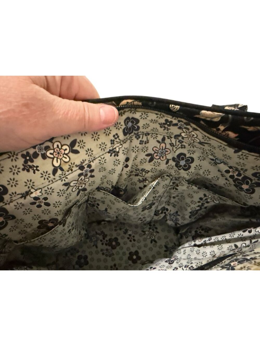 Vera Bradley Retired Holland Garden Glenna Satchel Shoulder Purse Bag - Picture 15 of 15